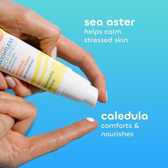 Seaweed Bath Co Weightless Face Shield SPF 50 Mineral Sunscreen 1.7 fl oz NEW - Picture 5 of 6